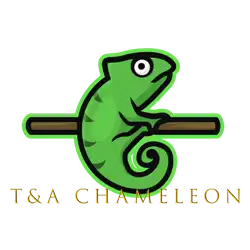 T&A Chameleon Logo